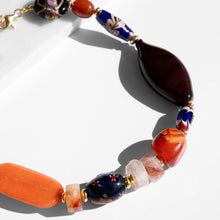 Load image into Gallery viewer, MURANO MULTICOLOUR NECKLACE