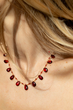 Load image into Gallery viewer, ELSTON DB NECKLACE GARNET