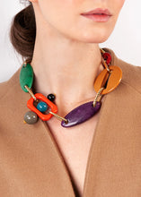 Load image into Gallery viewer, ZAZA CHAIN NECKLACE WITH AGATE