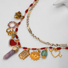 Load image into Gallery viewer, ELLORA CHARM NECKLACE WITH CHAIN