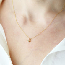 Load image into Gallery viewer, DROP NECKLACE WITH DIAMONDS