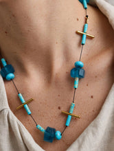 Load image into Gallery viewer, TURQUOISE LONG NECKLACE

