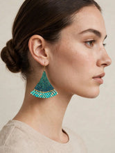 Load image into Gallery viewer, FAN EARRINGS
