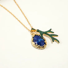 Load image into Gallery viewer, AYLIN LONG NECKLACE WITH LAPIS LAZULI
