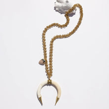Load image into Gallery viewer, THE CRESCENT LONG NECKLACE
