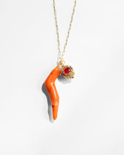 Load image into Gallery viewer, DAPHNE CORAL NECKLACE
