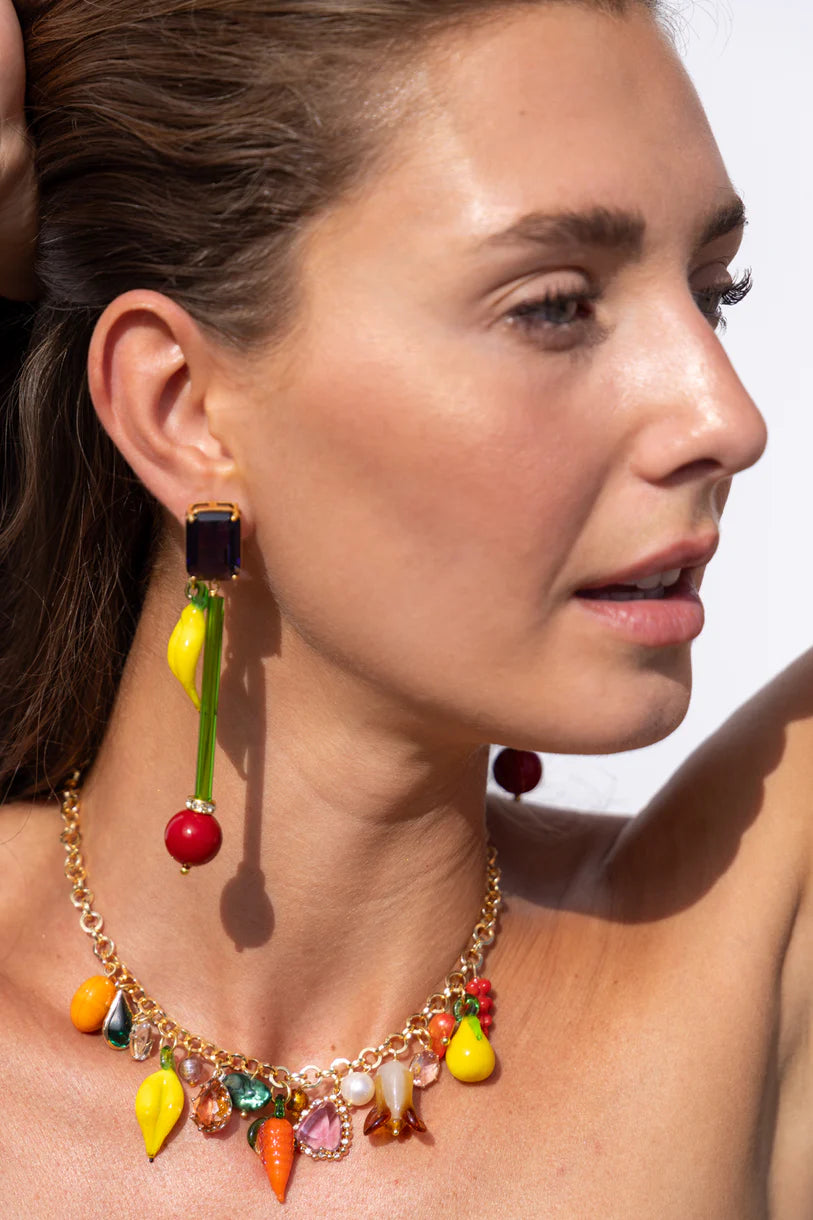 LUCY RED EARRINGS