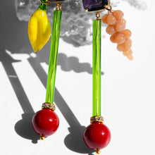 Load image into Gallery viewer, LUCY RED EARRINGS
