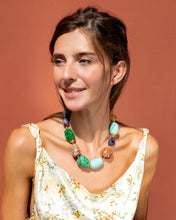 Load image into Gallery viewer, IANTHI SHORT NECKLACE WITH STONES
