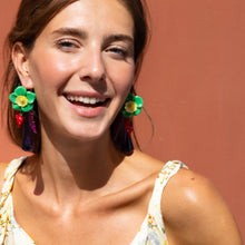 Load image into Gallery viewer, TUTTI  FRUTTI DROP EARRINGS
