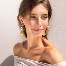 Load image into Gallery viewer, AURELIA HOOPS WITH DROPS
