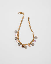 Load image into Gallery viewer, GEMMA MULTICOLOR CRYSTAL CHAIN SHORT NECKLACE
