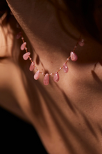 Load image into Gallery viewer, CHEREMOYA DB NECKLACE · RHODOCHROSITE
