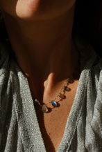 Load image into Gallery viewer, ODIN DB NECKLACE LABRADORITE
