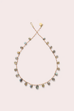 Load image into Gallery viewer, ODIN DB NECKLACE LABRADORITE
