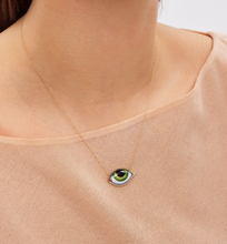 Load image into Gallery viewer, GRAND VERT DIAMOND AND TSAVORITE NECKLACE
