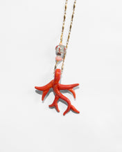 Load image into Gallery viewer, RED CORAL NECKLACE
