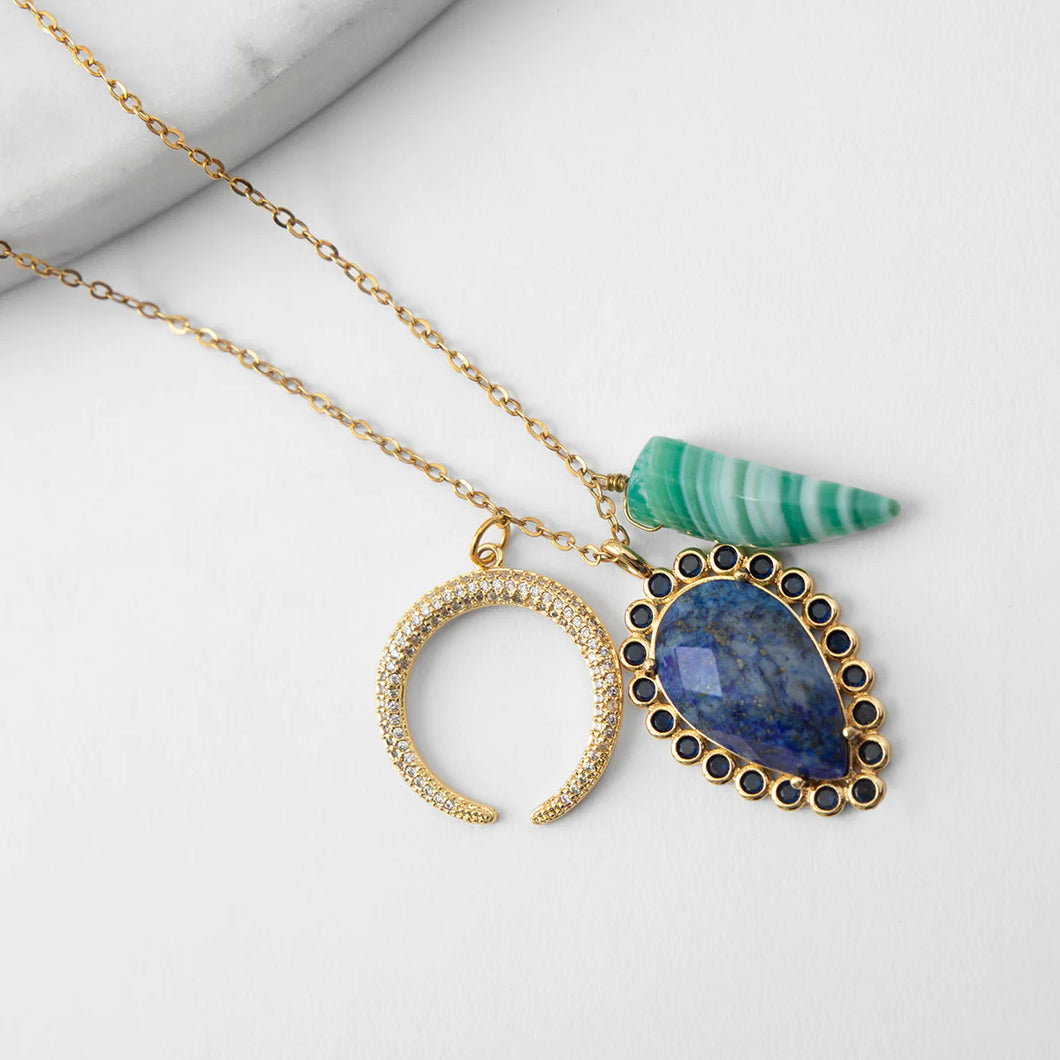 AYLIN SHORT CHARM NECKLACE
