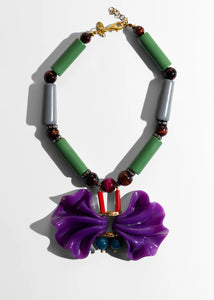 MEMPHIS VIOLET SHORT NECKLACE