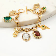 Load image into Gallery viewer, CLAUDIA BRACELET WITH CHARMS
