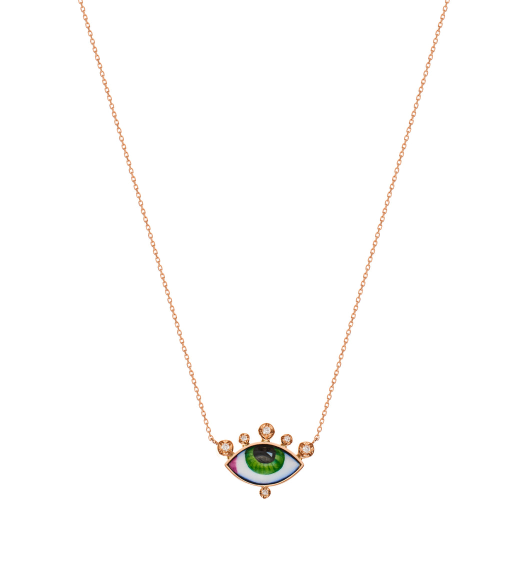 RUSSE PETIT DIAMOND NECKLACE