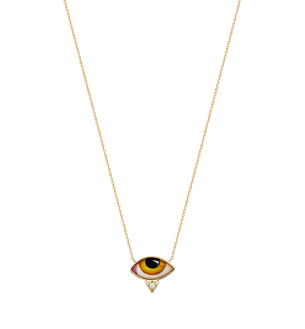PETIT AMBRE DIAMOND NECKLACE