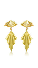 Load image into Gallery viewer, KUZCO FOLD EARRINGS
