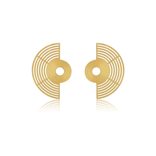 AMPHOTHEATER PERFORATED EARRINGS