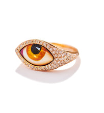Load image into Gallery viewer, PETIT AMPRE CHEVALIER DIAMOND RING
