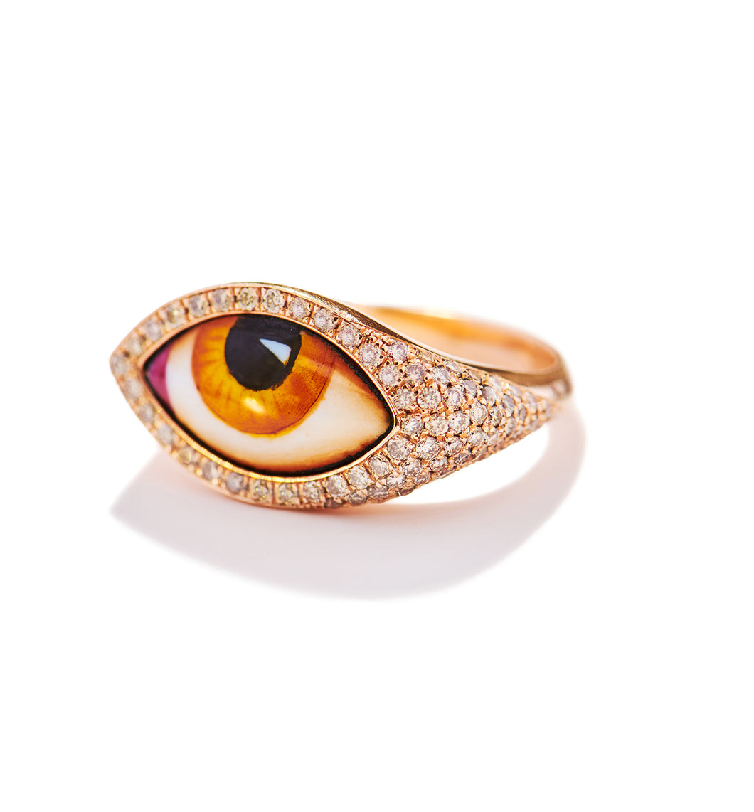 PETIT AMPRE CHEVALIER DIAMOND RING