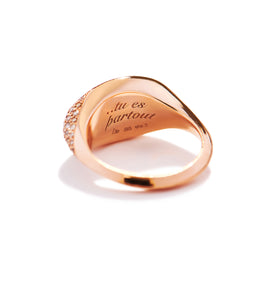 PETIT AMPRE CHEVALIER DIAMOND RING