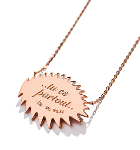 APOLLO 13 GRAND AMBRE DIAMOND NECKLACE