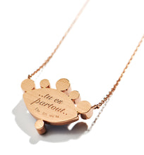 Load image into Gallery viewer, RUSSE PETIT JAUNE DIAMOND NECKLACE
