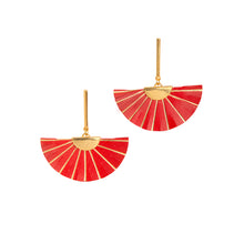 Load image into Gallery viewer, JAPANESE FANS EARRINGS
