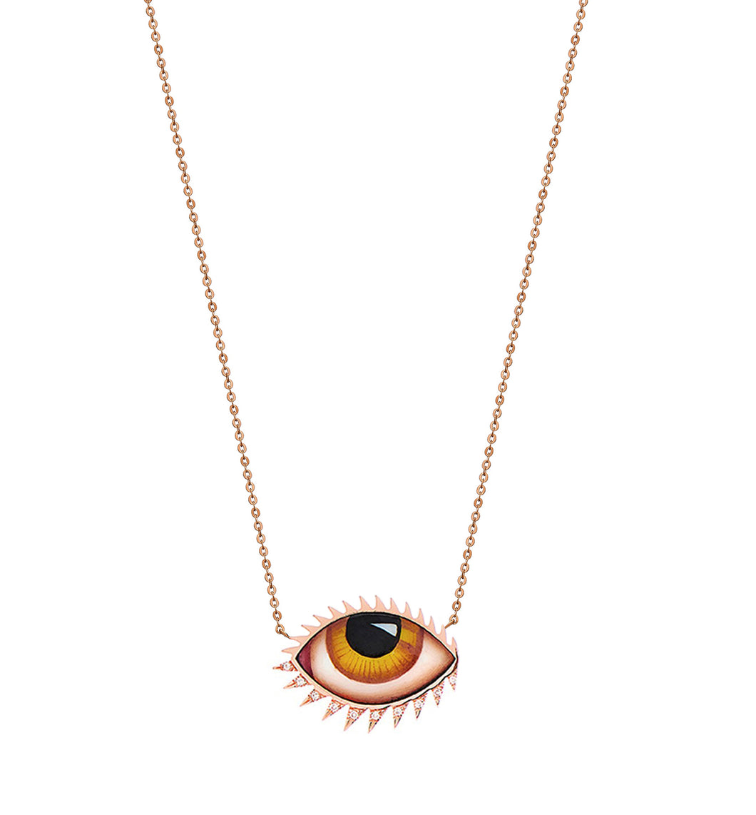 APOLLO 13 GRAND AMBRE DIAMOND NECKLACE