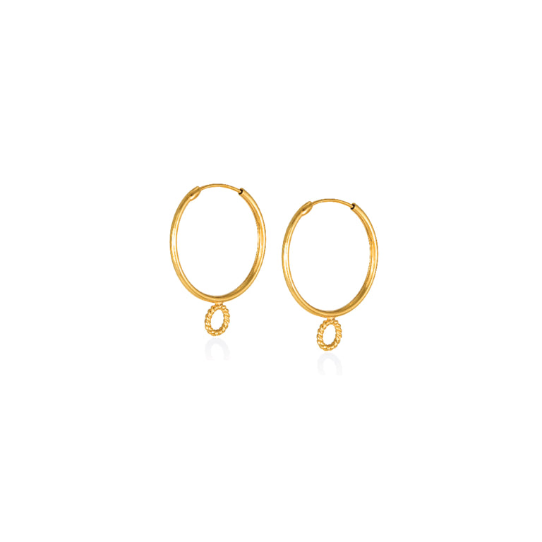 TINNY KRICOS EARRINGS WITH A LINK