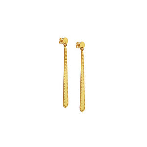 LAKSHMI GOLD PLATED SILVER EARRINGS