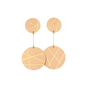 LINEAR CIRCLE EARRINGS