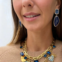 Load image into Gallery viewer, GASPARA LAPIS LAZULI EARRINGS
