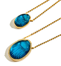 Load image into Gallery viewer, LUNA ESCAPULARIO DIAMOND NECKLACE
