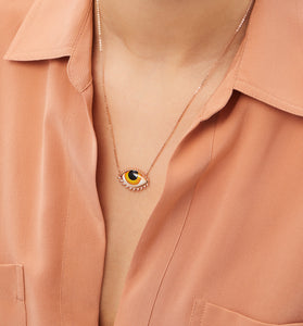 APOLLO 13 GRAND AMBRE DIAMOND NECKLACE
