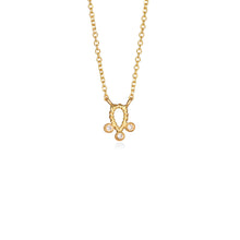 Load image into Gallery viewer, DROP NECKLACE WITH DIAMONDS
