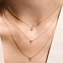 Load image into Gallery viewer, OVAL NECKLACE WITH DIAMONDS
